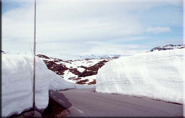 Landkarte Norwegen 2005